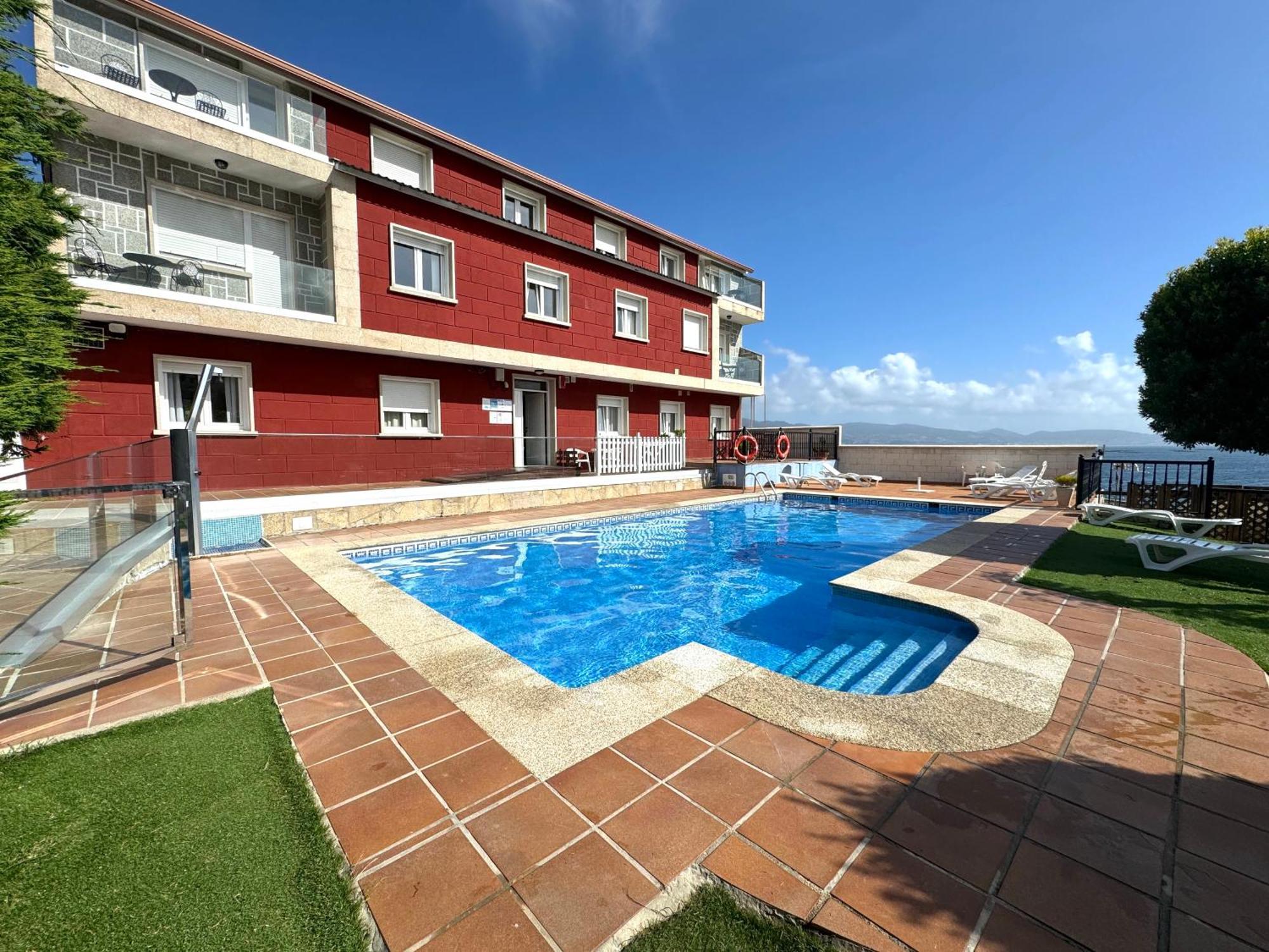 Apartamentos Sinas Playa Raxo Exterior foto
